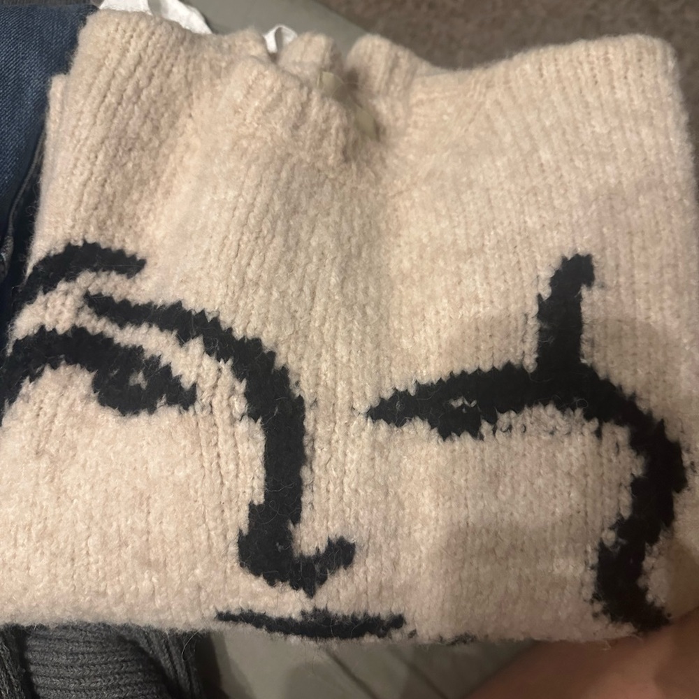 Paloma Wool Cream Knit large